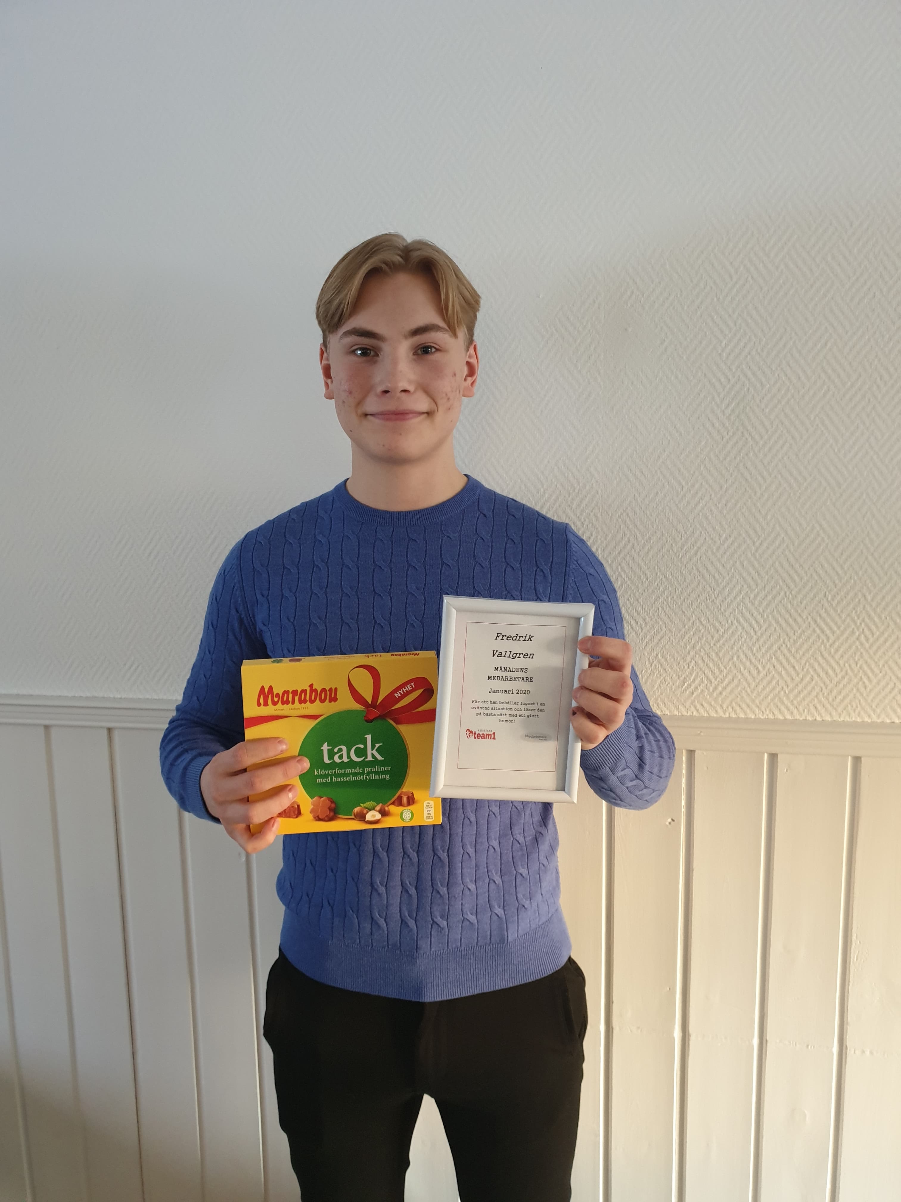 Månadens medarbetare Januari