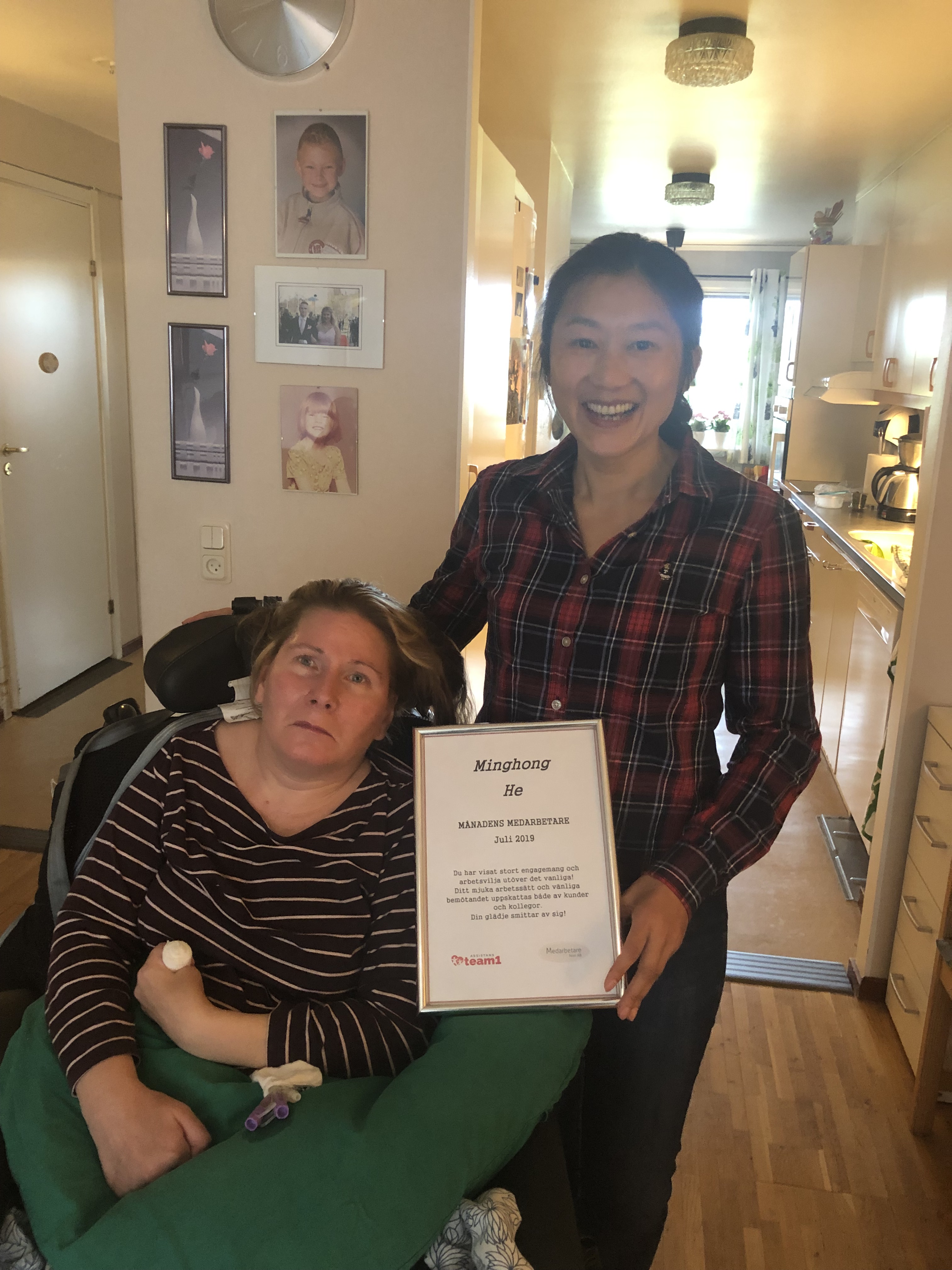 Månadens medarbetare Juli