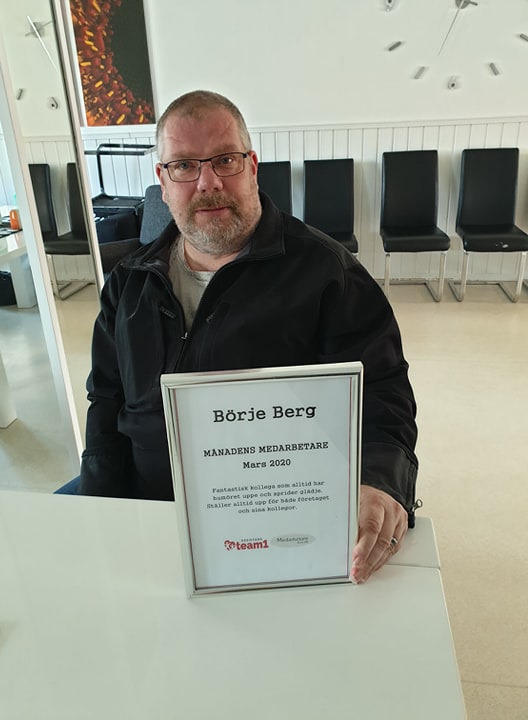 Månadens medarbetare Mars