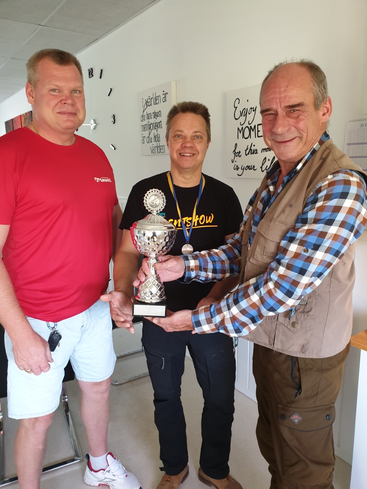 Pokalen har anlänt till Assistansteam1